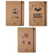 Opakowanie Teczka A4 skrzydłowa z gumką Eco Kids MIX