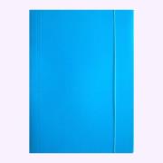Teczka A4 z gumką błyszcząca niebieska. Wydawca: Ziemia Obiecana. Dadada.pl Opakowanie Teczka A4 z gumką błyszcząca niebieska