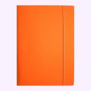 Teczka A4 z gumką błyszcząca pomarańczowa. Wydawca: Ziemia Obiecana. Dadada.pl Opakowanie Teczka A4 z gumką błyszcząca pomarańczowa