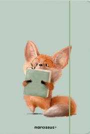 Teczka A4 z gumką Lis. Wydawca: Narcissus. Dadada.pl Opakowanie Teczka A4 z gumką Lis