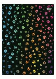 Opakowanie Teczka A4+ z gumką Miaow czarna HAPPY COLOR