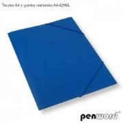Opakowanie Teczka A4 z gumką niebieska