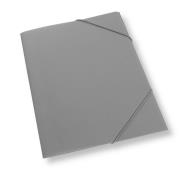 Opakowanie Teczka A4 z gumką plastikowa szara