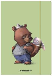 Opakowanie Teczka A4  zamykana na gumkę FUN Miś Narcissus