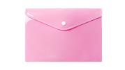 Opakowanie Teczka A5 kopertowa PP pastel różowy