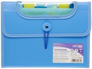 Opakowanie Teczka A5 Vfile z 6 przekładkami niebieska STRIGO