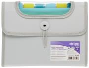 Opakowanie Teczka A5 Vfile z 6 przekładkami szara STRIGO