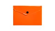 Opakowanie Teczka A6 kopertowa PP neon pomarańczowy