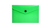 Opakowanie Teczka A6 kopertowa PP neon zielony