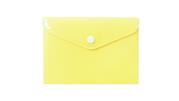 Opakowanie Teczka A6 kopertowa PP pastel żółty