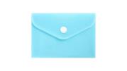 Opakowanie Teczka A7 kopertowa PP pastel niebieski