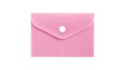 Opakowanie Teczka A7 kopertowa PP pastel różowy