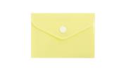 Opakowanie Teczka A7 kopertowa PP pastel żółty
