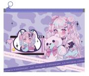 Teczka B5 z suwakiem Manga Pink Fantasy 1szt.mix. Wydawca: M&G. Dadada.pl Opakowanie Teczka B5 z suwakiem Manga Pink Fantasy 1szt.mix