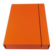 Teczka box z gumką pomarańczowa. Wydawca: Ziemia Obiecana. Dadada.pl Opakowanie Teczka box z gumką pomarańczowa