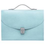 Opakowanie Teczka harmonijkowa z uchwytem pastelowy niebieski