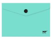 Opakowanie Teczka kopertowa A6 na zatrzask turkusowa