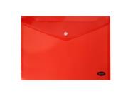 Opakowanie Teczka kopertowa na zatrzask A5 PCV czerwona