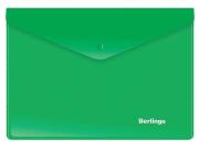 Teczka kopertowa zatrzaskowa A5 zielona (10szt). Wydawca: Berlingo. Dadada.pl Opakowanie Teczka kopertowa zatrzaskowa A5 zielona (10szt)