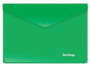 Teczka kopertowa zatrzaskowa A5 zielona. Wydawca: Berlingo. Dadada.pl Opakowanie Teczka kopertowa zatrzaskowa A5 zielona