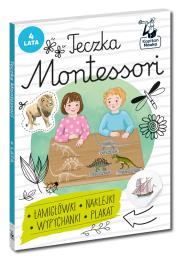 Okładka książki Teczka Montessori. 4 lata. Kapitan Nauka. Montessori