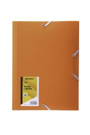 Opakowanie Teczka penmate z gumką A4 PP-101 pomarańczowa