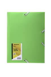 Opakowanie Teczka penmate z gumką A4 PP-101 zielona