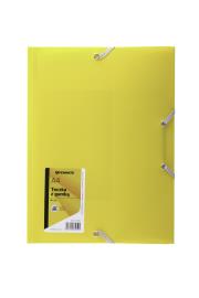 Opakowanie Teczka penmate z gumką A4 PP-101 żółta