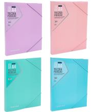 Opakowanie Teczka-pudełko z gumką PP pastel mix ASTRAPAP