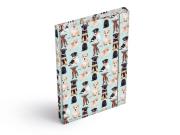 Opakowanie Teczka skrzydłowa z gumką A4 Psy