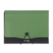 Opakowanie Teczka Vfile A4 z 13 przekładkami c.zielona STRIGO