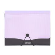 Opakowanie Teczka Vfile A4 z 13 przekładkami liliowa STRIGO