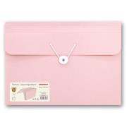 Opakowanie Teczka z 7-ma pezegródkami A4 różowa PENMATE