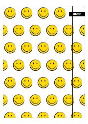 Opakowanie Teczka z gumką A+ Fun biała HAPPY COLOR