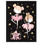 Teczka z gumką A4 Baletnica 12 DERFORM. Wydawca: Derform. Dadada.pl Opakowanie Teczka z gumką A4 Baletnica 12 DERFORM