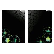 Opakowanie Teczka z gumką A4 Football 10 sztuk mix