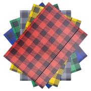 Opakowanie Teczka z gumką A4 krata MIX