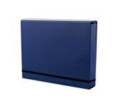 Opakowanie Teczka z gumką A4 Lux ciemnoniebieska TT6762