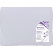 Opakowanie Teczka z gumką A4 PP pastel liliowa STRIGO