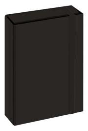 Opakowanie Teczka z gumką A4 TO Box czarna