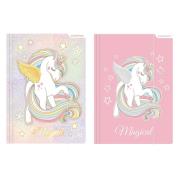 Opakowanie Teczka z gumką A4 Unicorn 10 sztuk mix