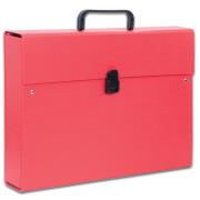 Opakowanie Teczka z rączką A4 maxi plus Lux PCV Penmate czerwona