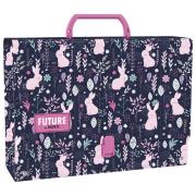 Opakowanie Teczka z rączką gruba DF Sweet rabbits 34