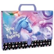 Opakowanie Teczka z rączką gruba Jednorożec 15 DERFORM