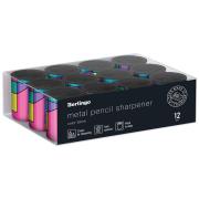 Temperówka metalowa podwójna pojemnik (12szt). Wydawca: Berlingo. Dadada.pl Opakowanie Temperówka metalowa podwójna pojemnik (12szt)