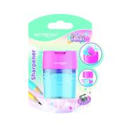 Temperówka plastikowa KEYROAD pastel podwójna z pojemnikiem. Wydawca: Keyroad. Dadada.pl Opakowanie Temperówka plastikowa KEYROAD pastel podwójna z pojemnikiem