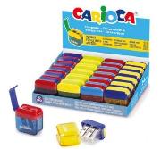 Temperówka podwójna (24szt) CARIOCA. Wydawca: Carioca. Dadada.pl Opakowanie Temperówka podwójna (24szt) CARIOCA