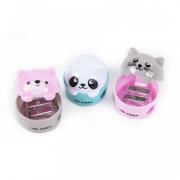 Opakowanie Temperówka podwójna Zwierzaki mix KIDEA