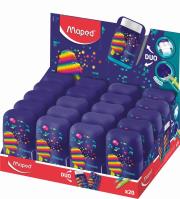 Opakowanie Temperówka z gumką Pixel 2 otwory (20szt) MAPED