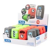 Opakowanie Temperówko-gumka Compact Aliens (16szt) MILAN